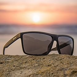 MAXJULI Polarized Big Sunglasses for Men Women with