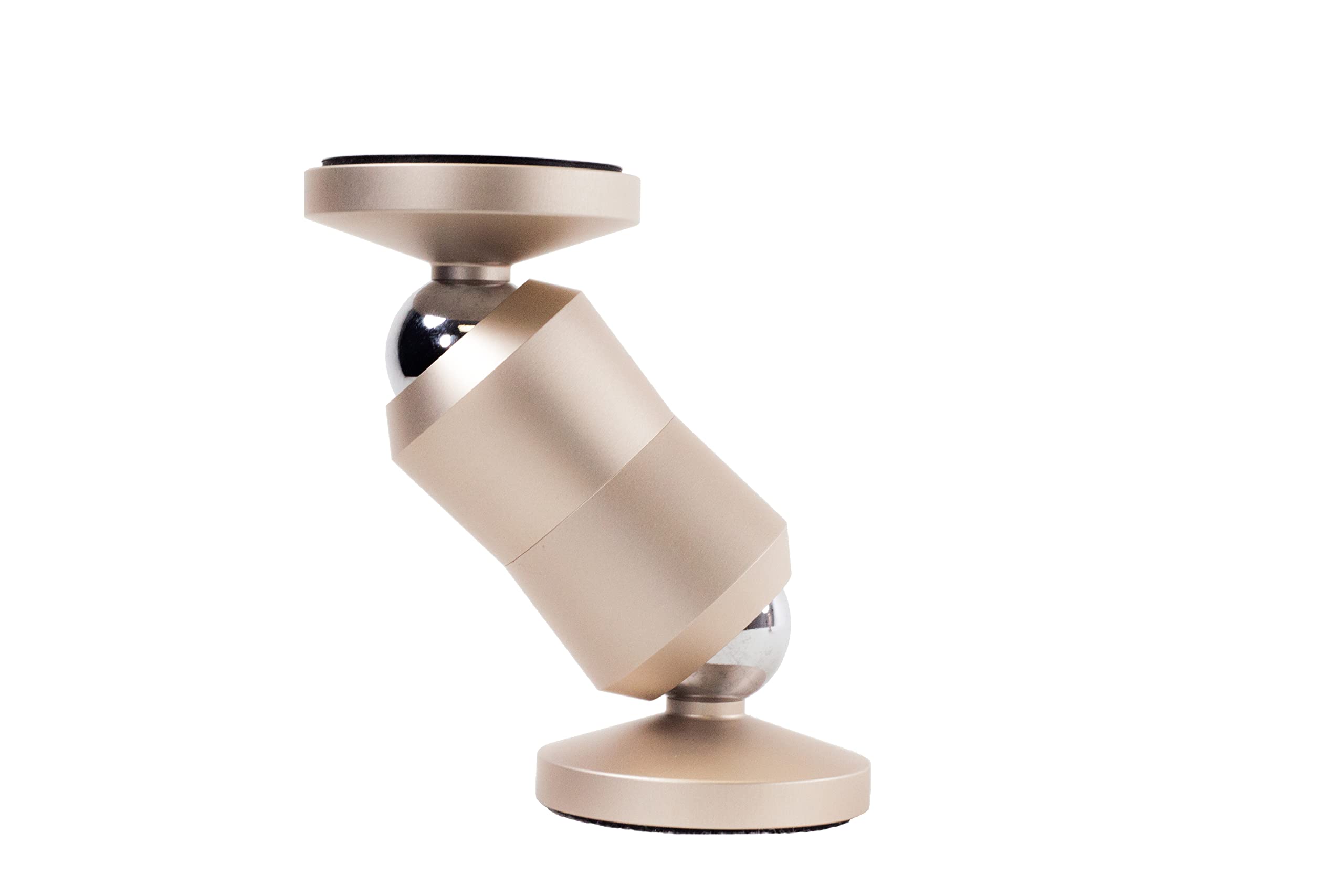 CLUTCHIT Dual Magnetic Movable Phone Holder and Tablet Mount (Gold)