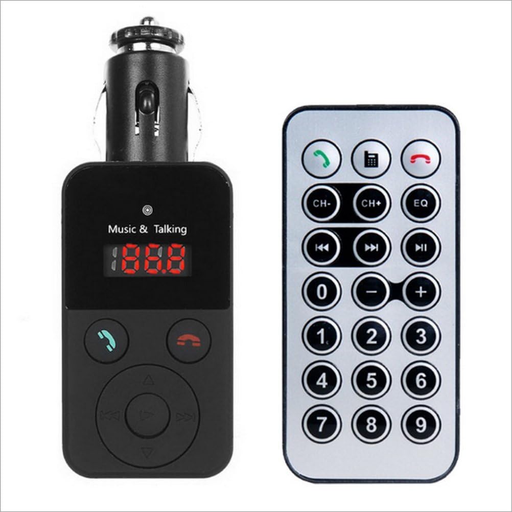 Sales Promotion!ARTMARK Car Audio MP3 Player Wireless Bluetooth FM Transmitter FM Modulator Car Kit HandsFree USB Charger SD LCD for iPhone Samsung and More devices