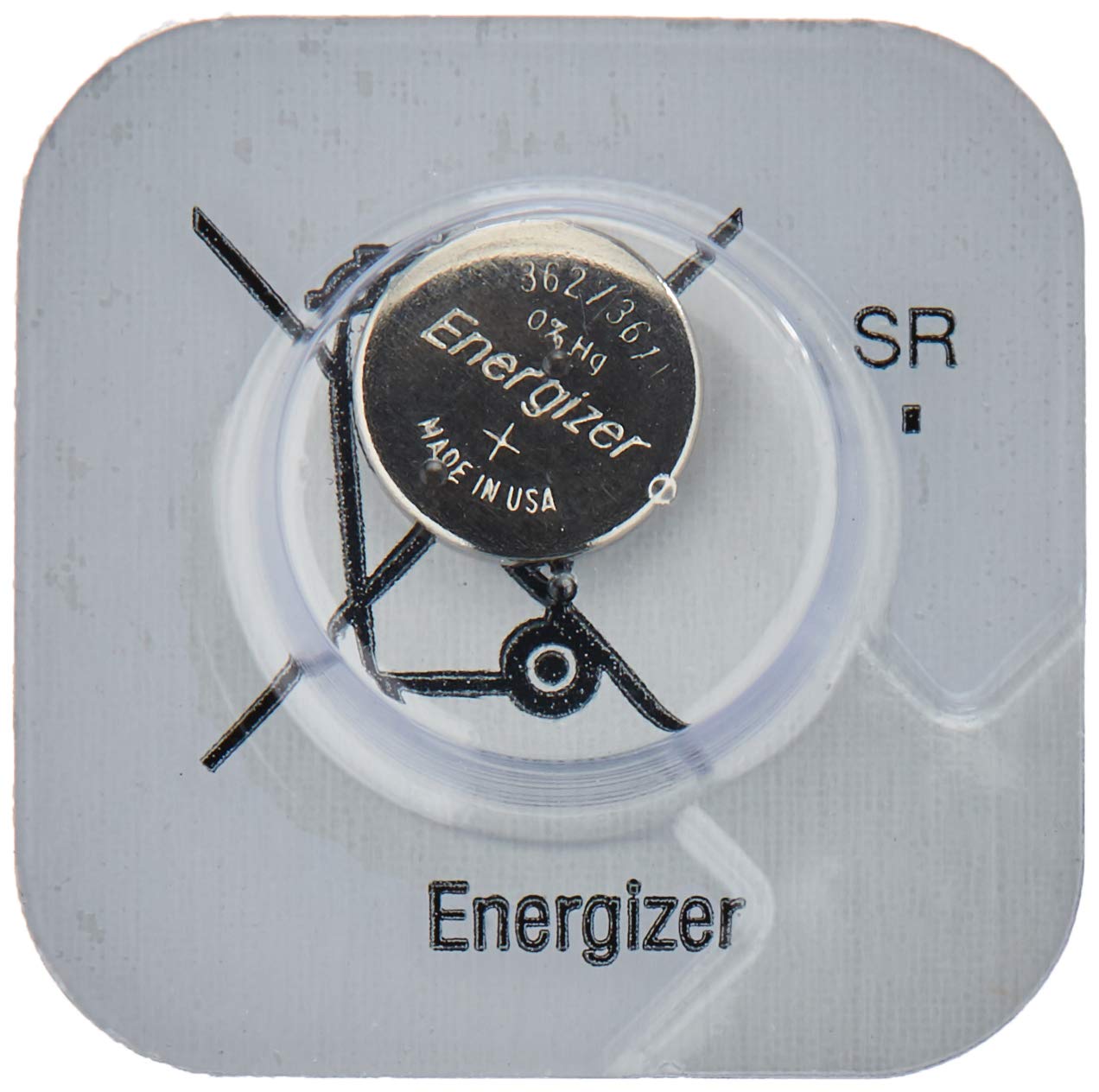 Energizer 634977 SR 362/361 Silver Oxide Button Cell Battery