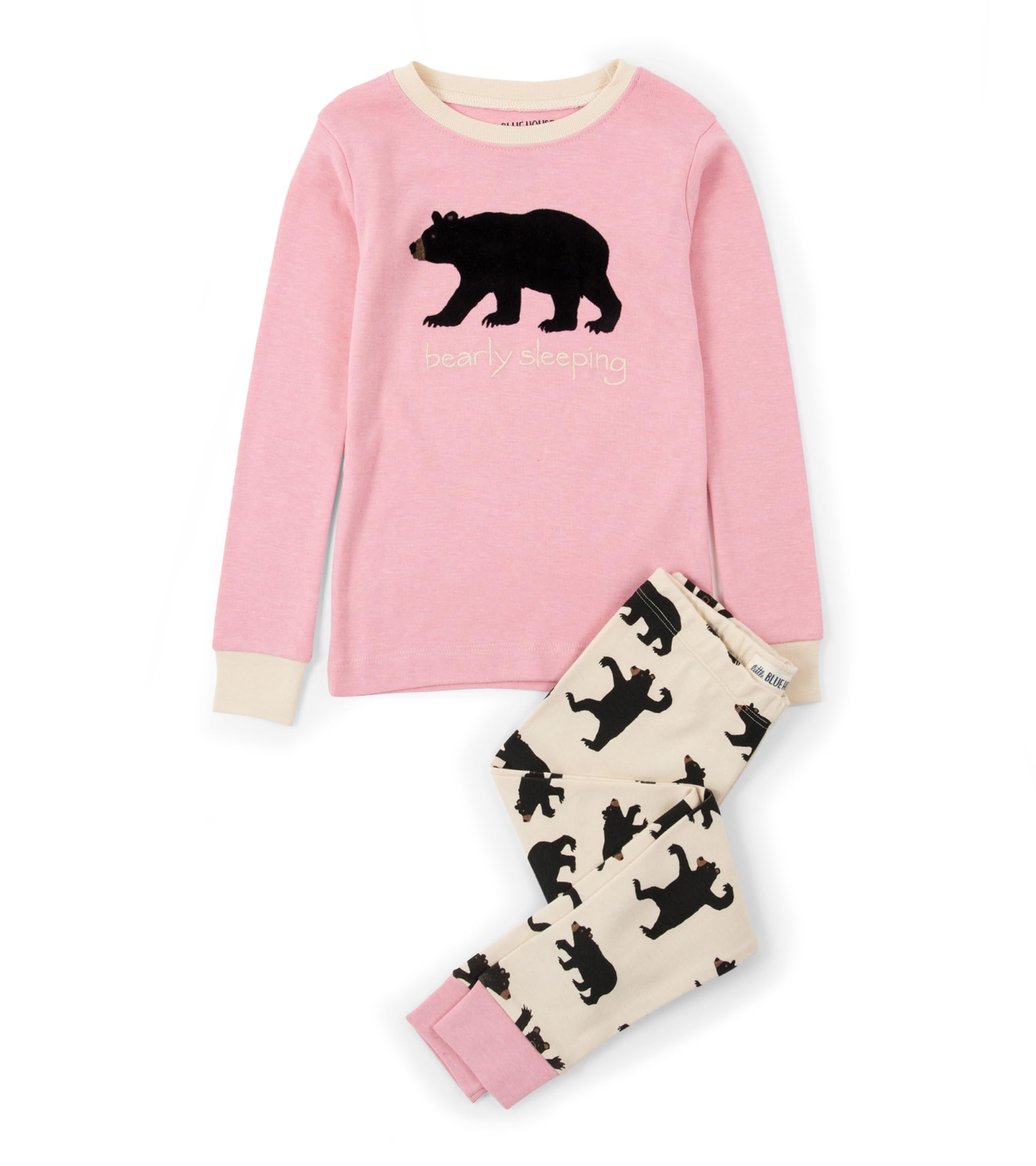 Little Blue House unisex-kids Long Sleeve Printed
