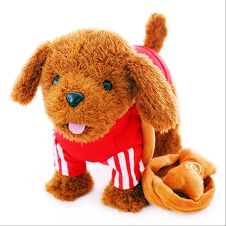 walking talking dog toy