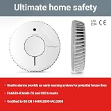 Fireangel FA6620 Optical Smoke Alarm 2-Pack 10-Year Battery White view 3