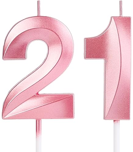 Vela De Cumpleaños Con Números (4 Doradas) En Forma Fr28vc | Cuotas Sin