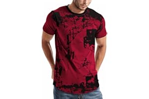 Velinsak Mens T-Shirts Graphic Short Sleeve T Shirts Hip Hop Casual Cool Cotton Tshirt Fashion Novelty Tees Hipster Tops