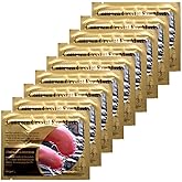 Ruzzut Under Eye Patches - 30 Pairs Collagen Eye Mask Eye Patches for Puffy Eyes and Dark Circles, Anti Aging Moisturizing Gel Eye Pads Under Eye Mask, Pink