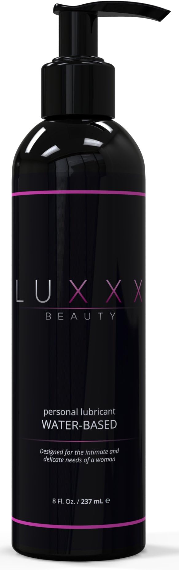 Intimate Lubricant for Women by Luxxx Beauty (8 Fl Oz) Silkly Smooth Water Based Lube and Vaginal Moisturizer