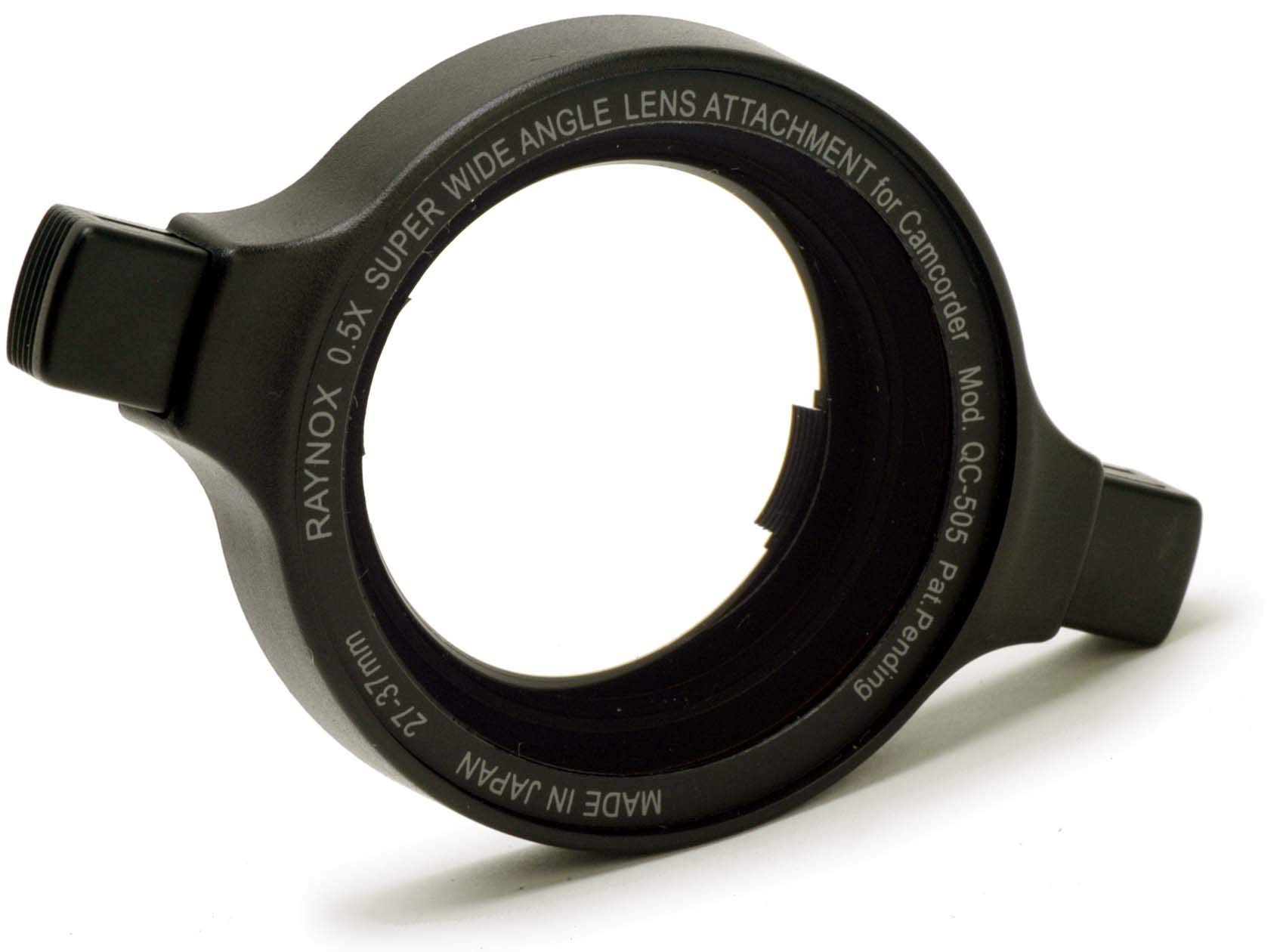 Raynox RAQC-505 QC-505 0.5x Snap On Super Wideangle Lens Attachment for 27-37 mm Filter,Black