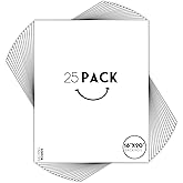 Golden State Art, Pack of 25 16x20 inch Picture Backing Board for Frames, Artworks, Photos (25 Backer Boards only)