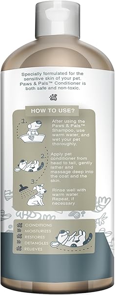 paws dog shampoo