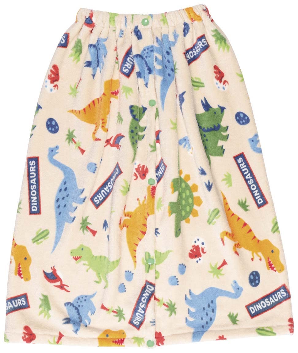 スケーター(Skater) 吸水 速乾 巻きタオル ディノサウルス TOP1-A の商品画像