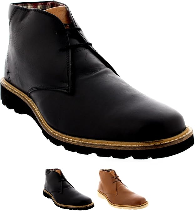 Mens Original Penguin Ince Leather Lace Up Ankle Boot Work