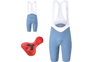 YKYWBIKE Cycling Bibs Women - 4D Padded Bike Shorts Breathable Cycling Bibs