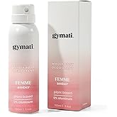 Gymati Natural Deodorant Body Spray – Aluminum-Free, Plant-Based Blend with Aloe & Zinc, Long-Lasting Odor Protection, Luxury-Inspired Scent for Women