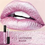 Hot Lipsticks! AMA(TM) Waterproof Makeup Liquid Moisturizing Lipstick Long Lasting Metallic Diamond Lip Gloss Cosmetic (A)