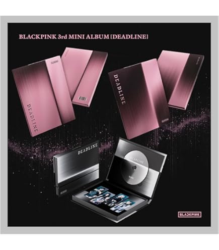 Amazon.com: BLACK-PINK DEADLINE [MOOD LIGHT Ver] 3rd Mini Album