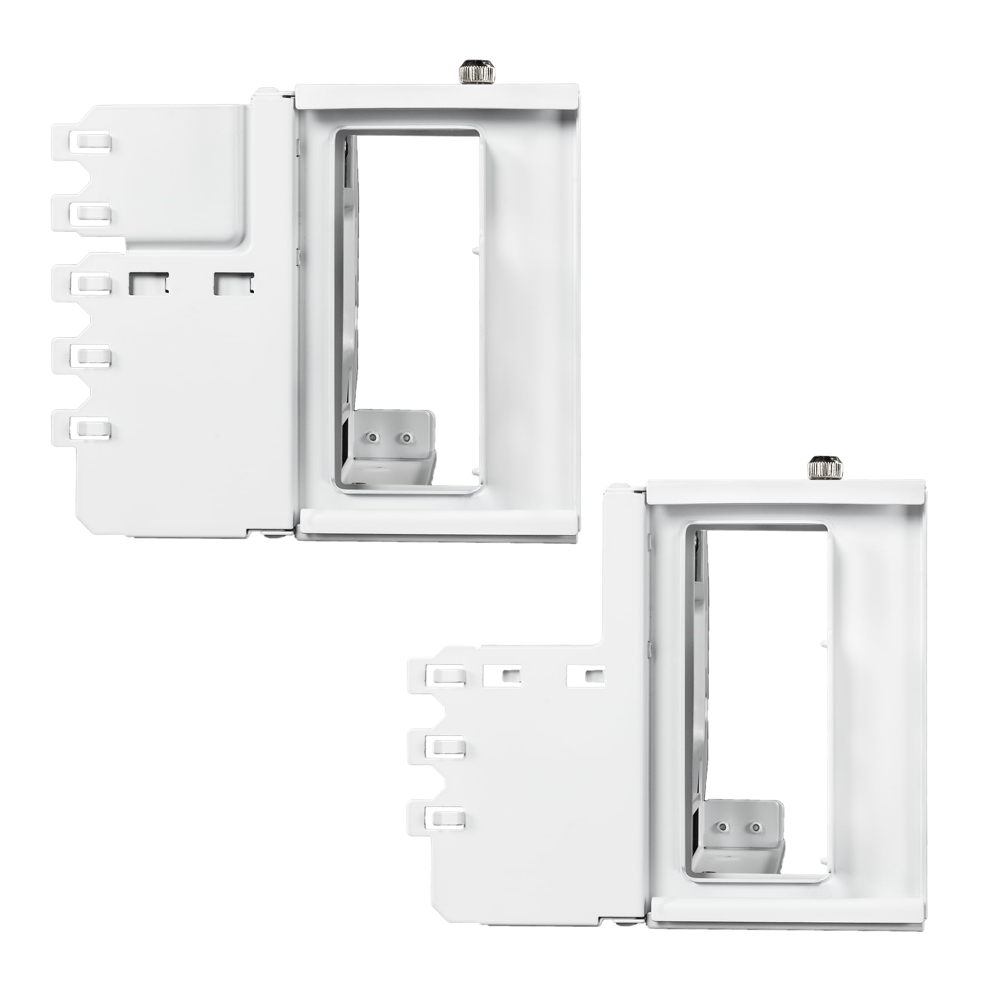 Cooler Master Vertical GPU Card Holder Kit V3 White , PCIe 4.0 5.0 Motherboards GPUs RTX 5090 RX 9070 XT, ABS Casing, 165mm Length, Modula Adjustable for E-ATX ATX Micro ATX Case