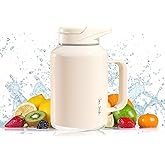 JOHNSMITH Portable Blender for Shakes and Smoothies 33oz Portable Blender Rechargeable 10 Sharp Blades Stainless Steel for Lo