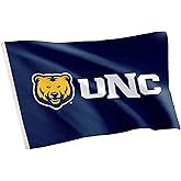 Desert Cactus University of Northern Colorado UNC Flag - 3 x 5 Feet Bears Banner, Indoor/Outdoor Durable Fabric, 100% Polyester Design (Style 2)