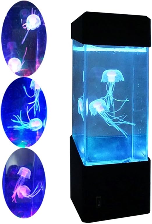 medusas tanque acuario led