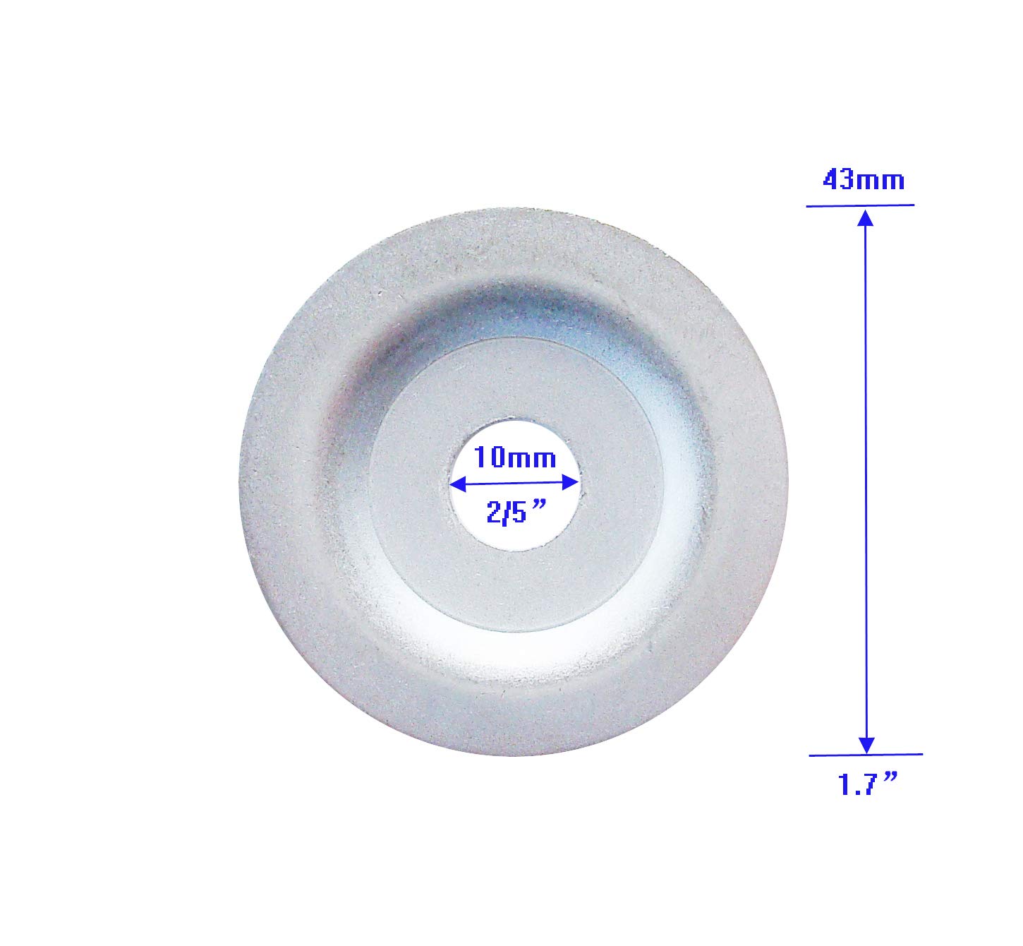 Bench Grinder Arbor Washer/Flange For Grinding/Wire Wheel,2 sets BigaMart