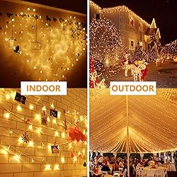 SANJICHA Super-Long 180FT 500 LED Christmas String