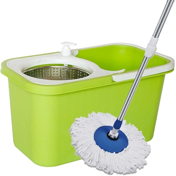 Yaunli Mop and bucket set Home Cleaning Microfiber Mop Buckets Floors