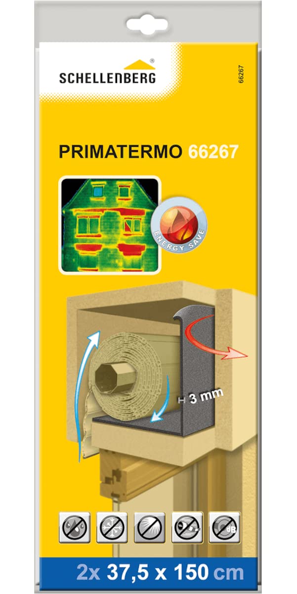 SCHELLENBERG 2-Piece Roller Shutter Box Insulation Mat 66258, 66267
