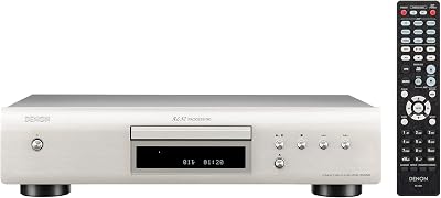 Denon DCD-600NE CD Player HiFi AL32 Processing Optical Output Silver