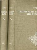 Image de Dictionnaire Historique Des Rue De Paris (2 Volumes)