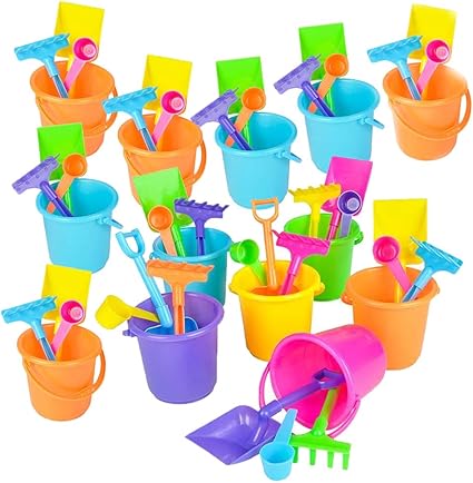 beach bucket and shovel set