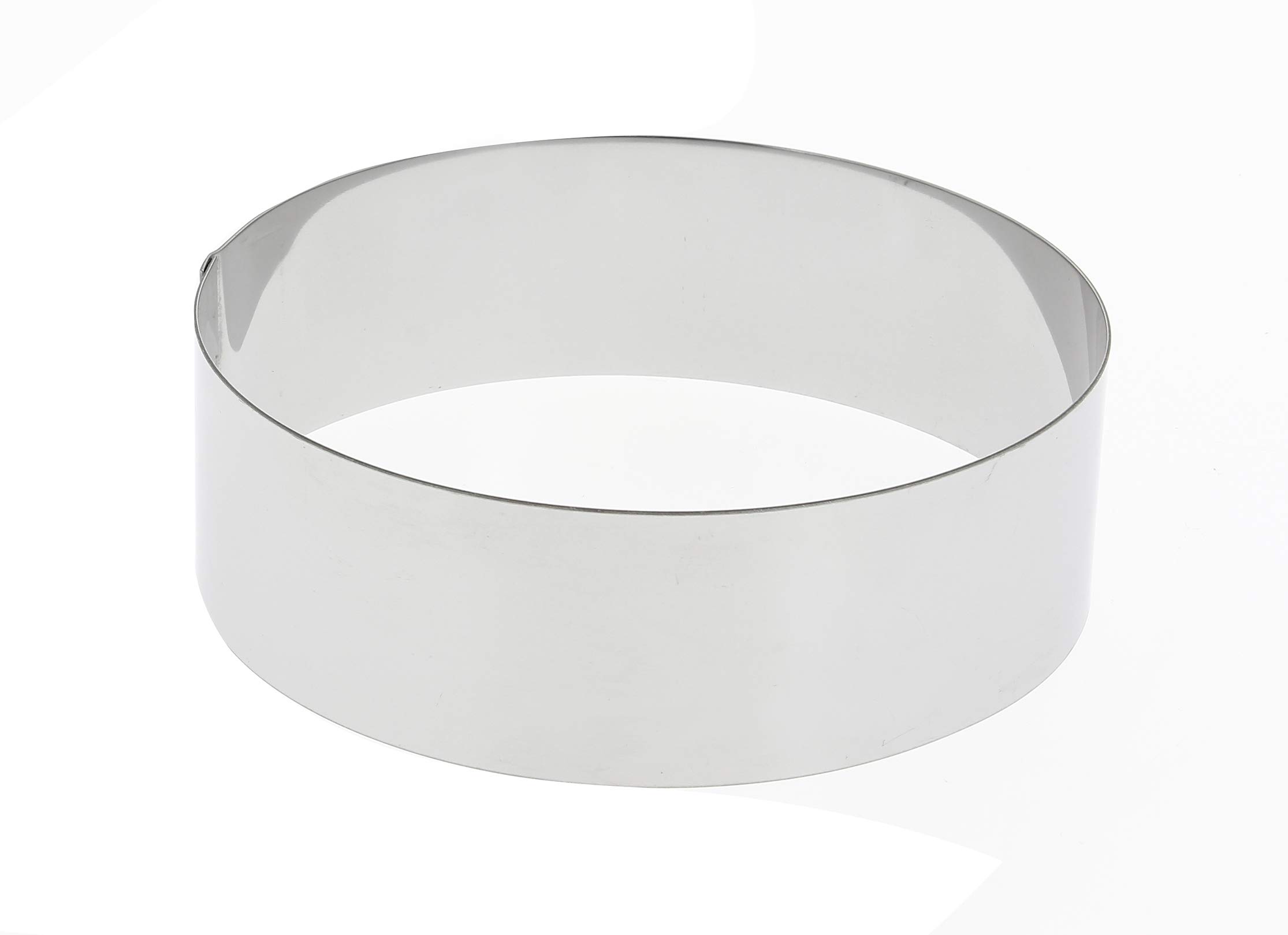 De Buyer 3989.05 Stainless Steel Round Ring, 4.5 cm High, 5 cm Diameter