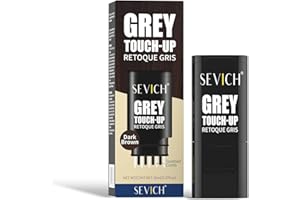 SEVICH Hair Color Stick For Gray Roots - Instantly Cover Grey Hair Dye Comb,Waterproof And Sweatproof, Four Toothed Comb Desi