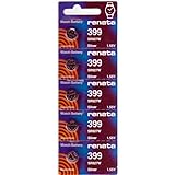 #399 Renata Watch Batteries 5Pcs