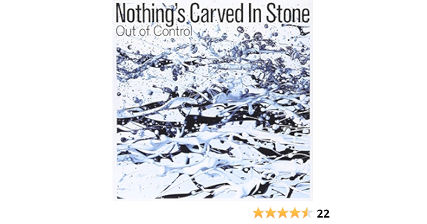 Nothings Carved In Stone Out Of Control Regular Sticker Amazon Com Music