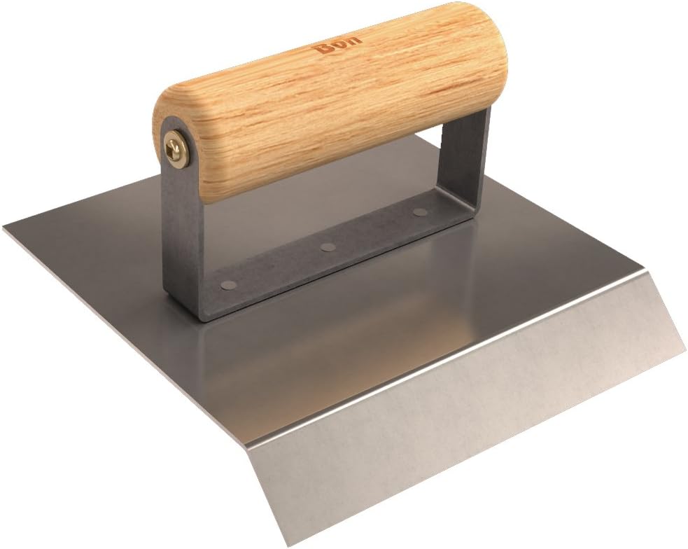 Bon 12864 6Inch Stainless Steel Concrete Chamfer Tool with 45Degree