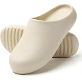 SECHRITE Arch Support Clogs for Women Men - Comfort Recovery Slides Slip On Mules, Minimalist EVA House Slippers with Orthotic Sole for Indoor Outdoor Walking