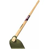 Truper 33119 Tru Pro Forged Eye Hoe, 7-Inch Head, Ash Handle, 54-Inch