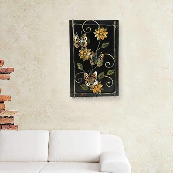 Buy Handicrafts Paradise Decorative Wall Décor Showpiece Flowers and