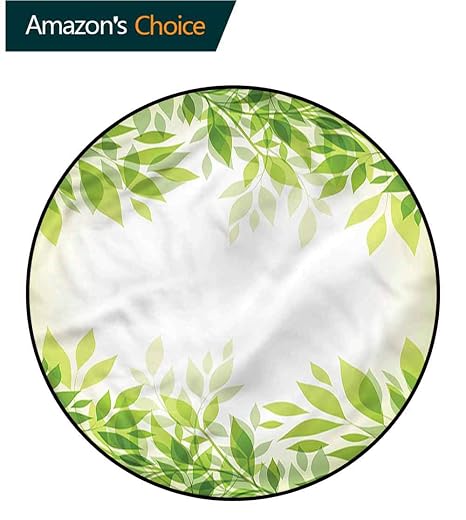 Amazon De Rugsmat Teppich Mit Blatt Motiv Traditionelles Design