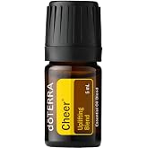 doTERRA Cheer Essential Oil Uplifting Blend - 5 mL, Promotes Optimism and Happiness, Counteracts Negative Emotions