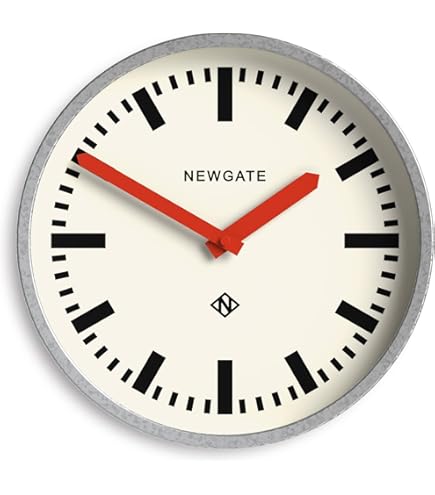 Mondaine Horloge murale 40cm Blanc, Aluminium Argenté - A995.CLOCK.17SBV