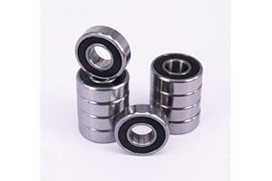 DEEG 10 Sealed Bearing R6-2RS 3/8''x 7/8''x 9/32'' Miniature Ball Bearings