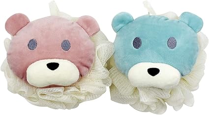 teddy bear bath sponge