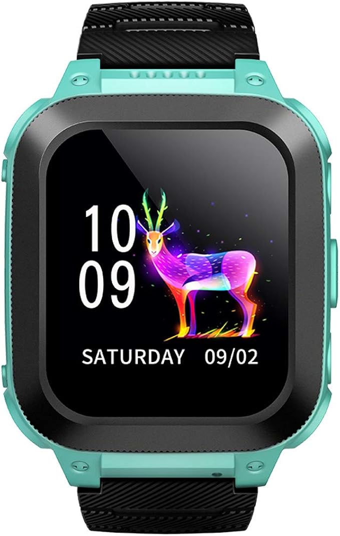 Niños Smart Watch Phone,Reloj GPS Niños Localizador con SOS Anti ...