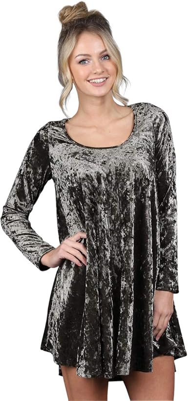 velvet babydoll dress womens