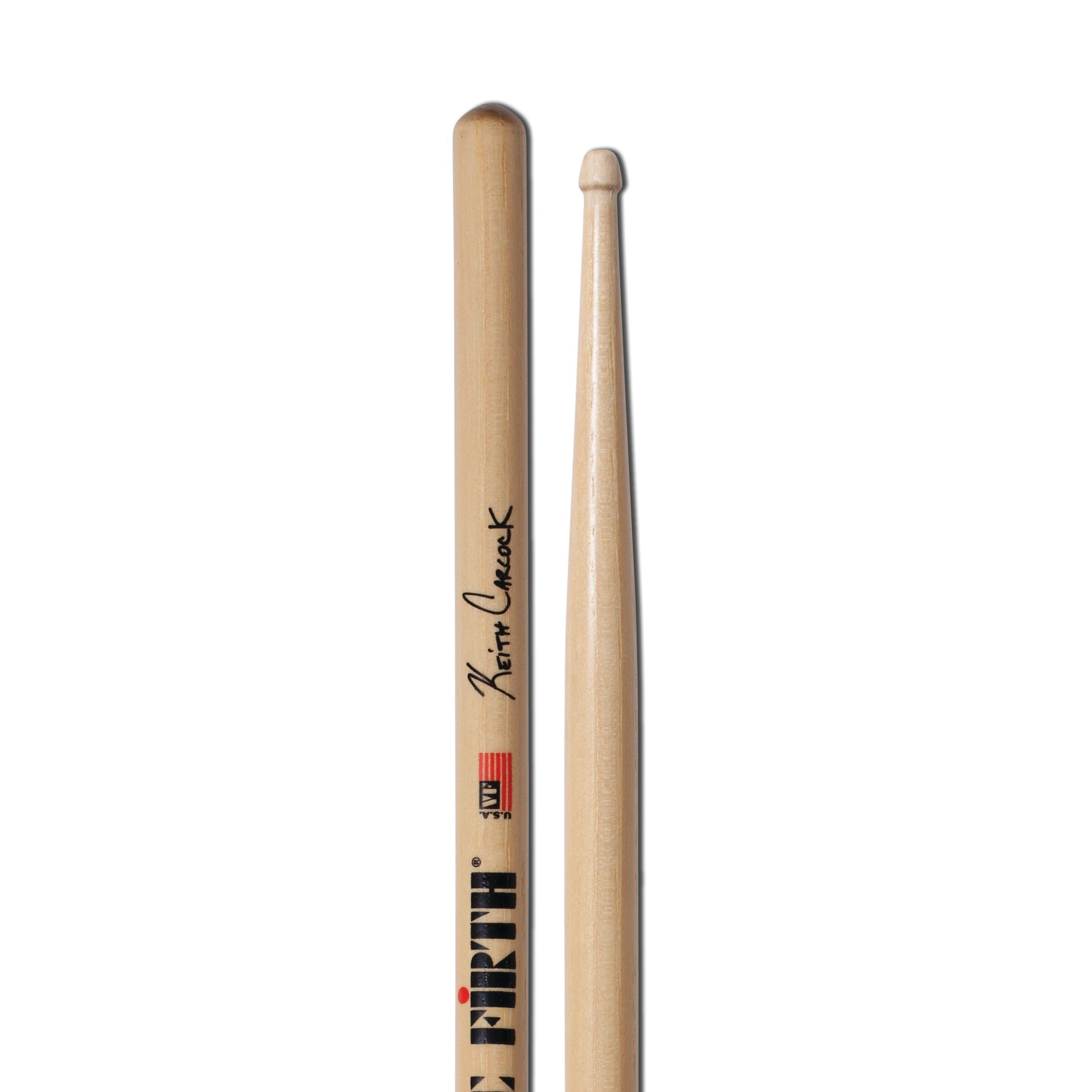 Vic FIrth - Signature Series Drumsticks - Keith Carlock - Wood Tip