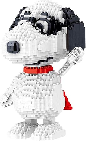 Amazon Co Jp ナノマイクロブロック ミニ漫画スヌーピーダイヤモンドビルディングブロック 3dパズルdiy教育玩具 大人と子供のためのクリスマスプレゼント スポーツ アウトドア