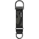 VULKIT Heavy Duty Keychain Durable Nylon Strap for Belt Loop, Molle Pouch, Backpack, Quick Release Key Rings