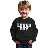 CM C&M WODRO Toddler Baby Boy Valentine’s Day Long Sleeve Shirt Cute Lover Boy Sweatshirt Casual Crewneck Pullover Tops